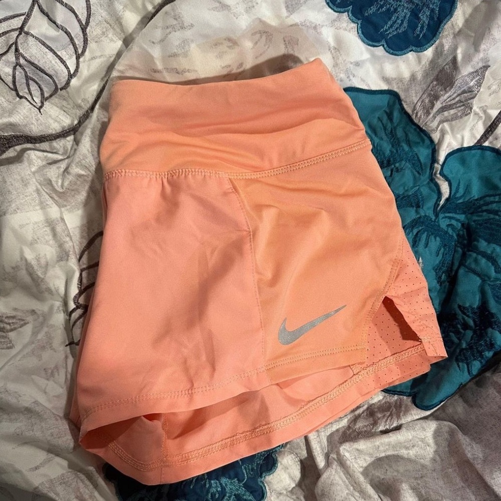 Nine Bright Peach Pink Shorts